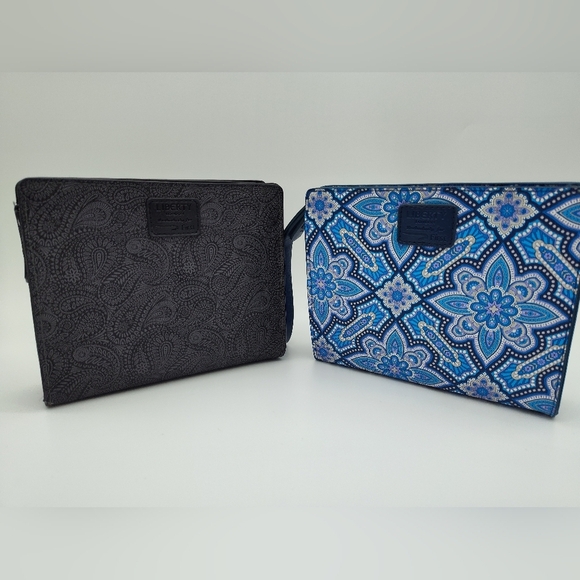 liberty Handbags - LIBERTY LONDON British Airways First Class Amenity Bag Set Blue Black His & Hers